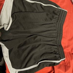 black champion shorts long
